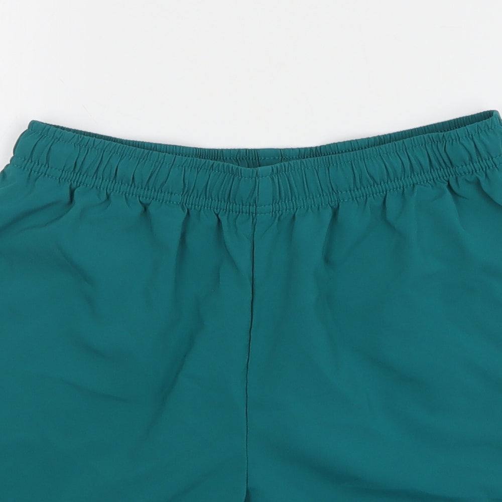 Gymshark Mens Green Polyester Athletic Shorts Size S L8 in Regular Drawstring