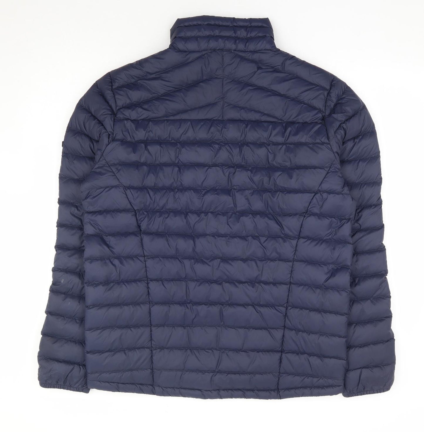 TOG24 Mens Blue Puffer Jacket Coat Size M Zip