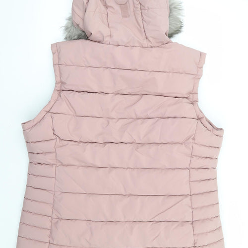 TOG24 Womens Pink Gilet Jacket Size 18 Zip