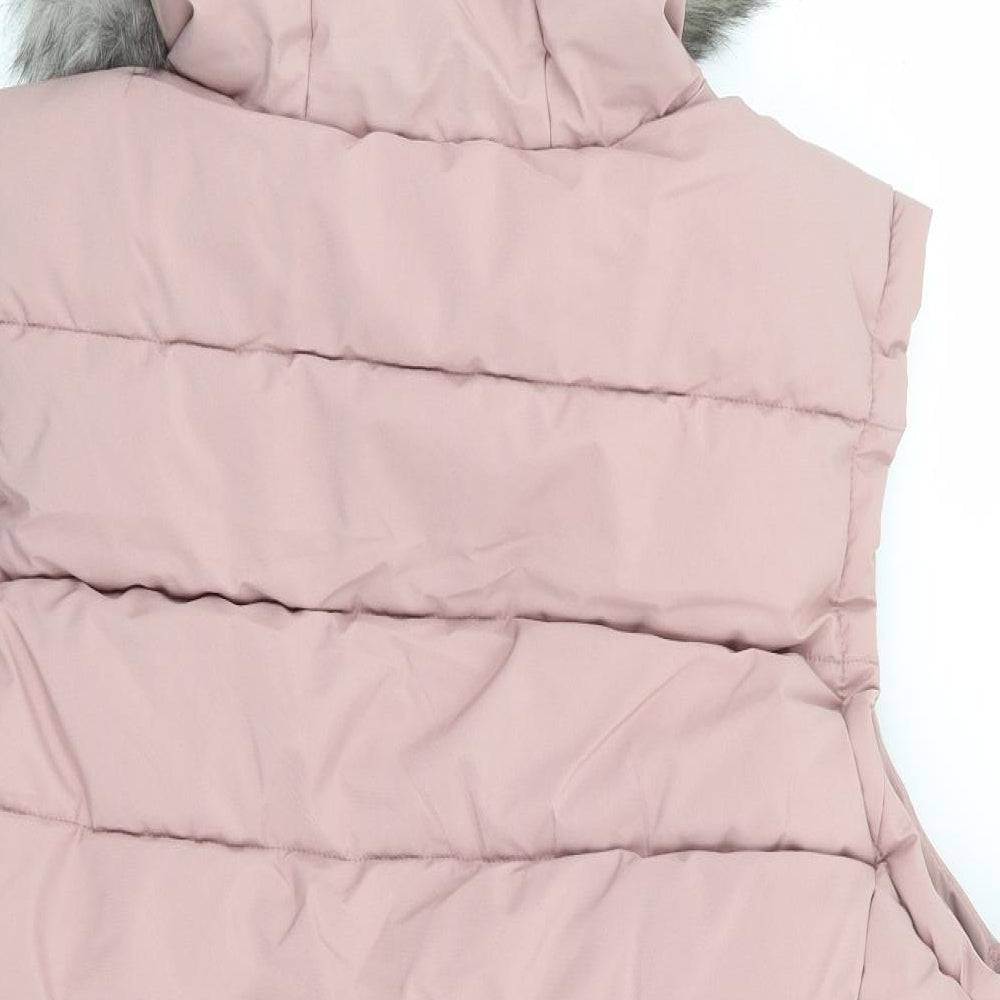 TOG24 Womens Pink Gilet Jacket Size 18 Zip