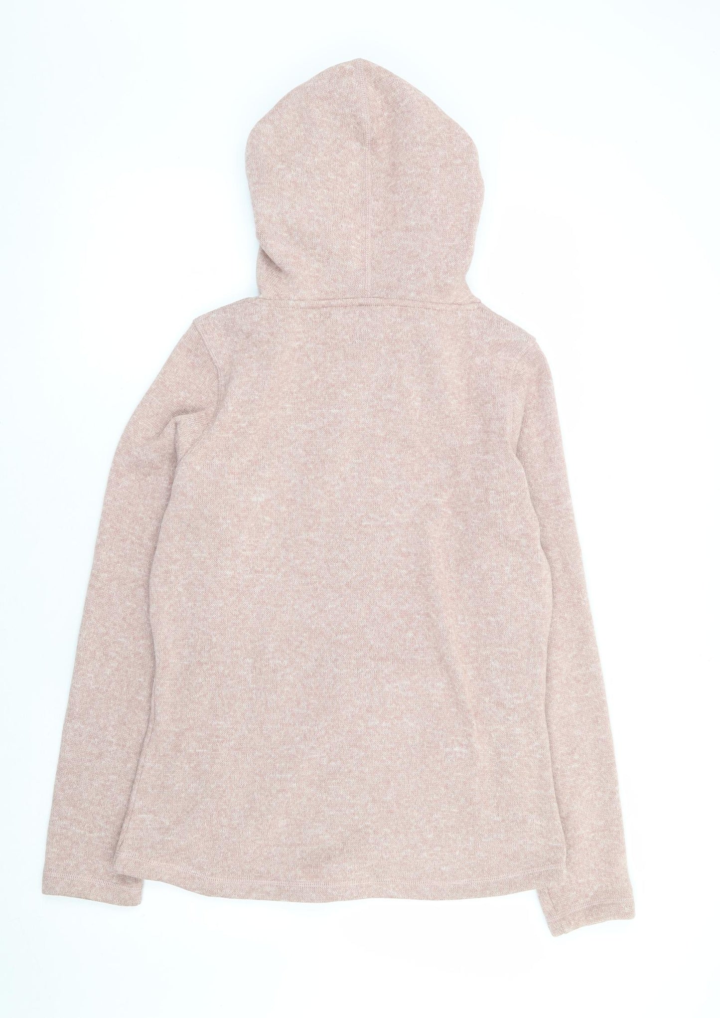 TOG24 Womens Pink 100% Polyester Pullover Hoodie Size 10 Pullover