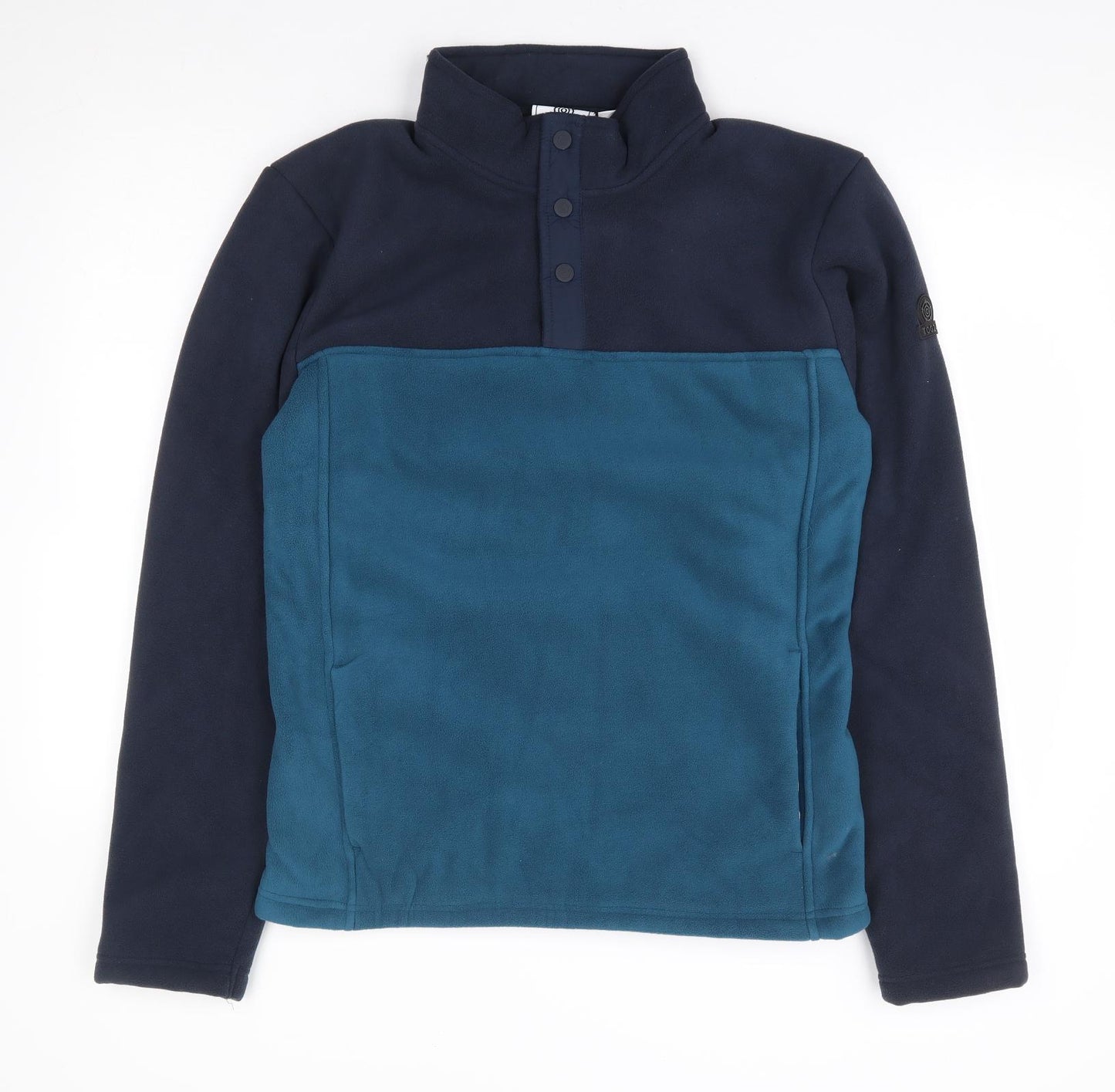 TOG24 Mens Blue Polyester Pullover Sweatshirt Size M - Soft Touch