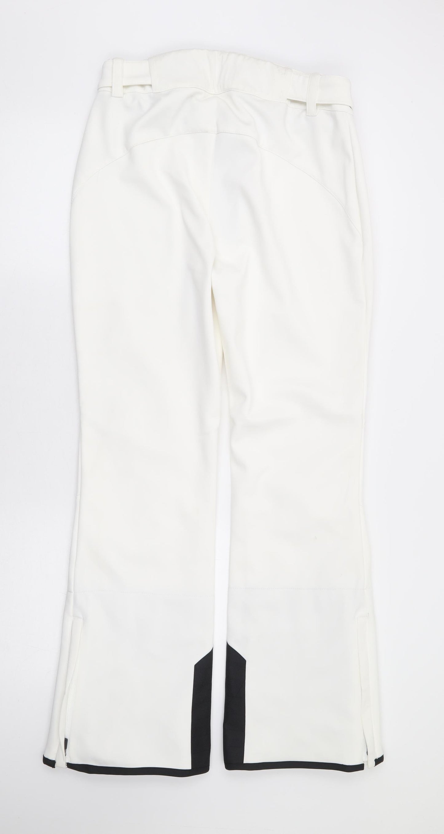 TOG24` Womens White Polyester Snow Pants Trousers Size 10 L31 in Regular Zip
