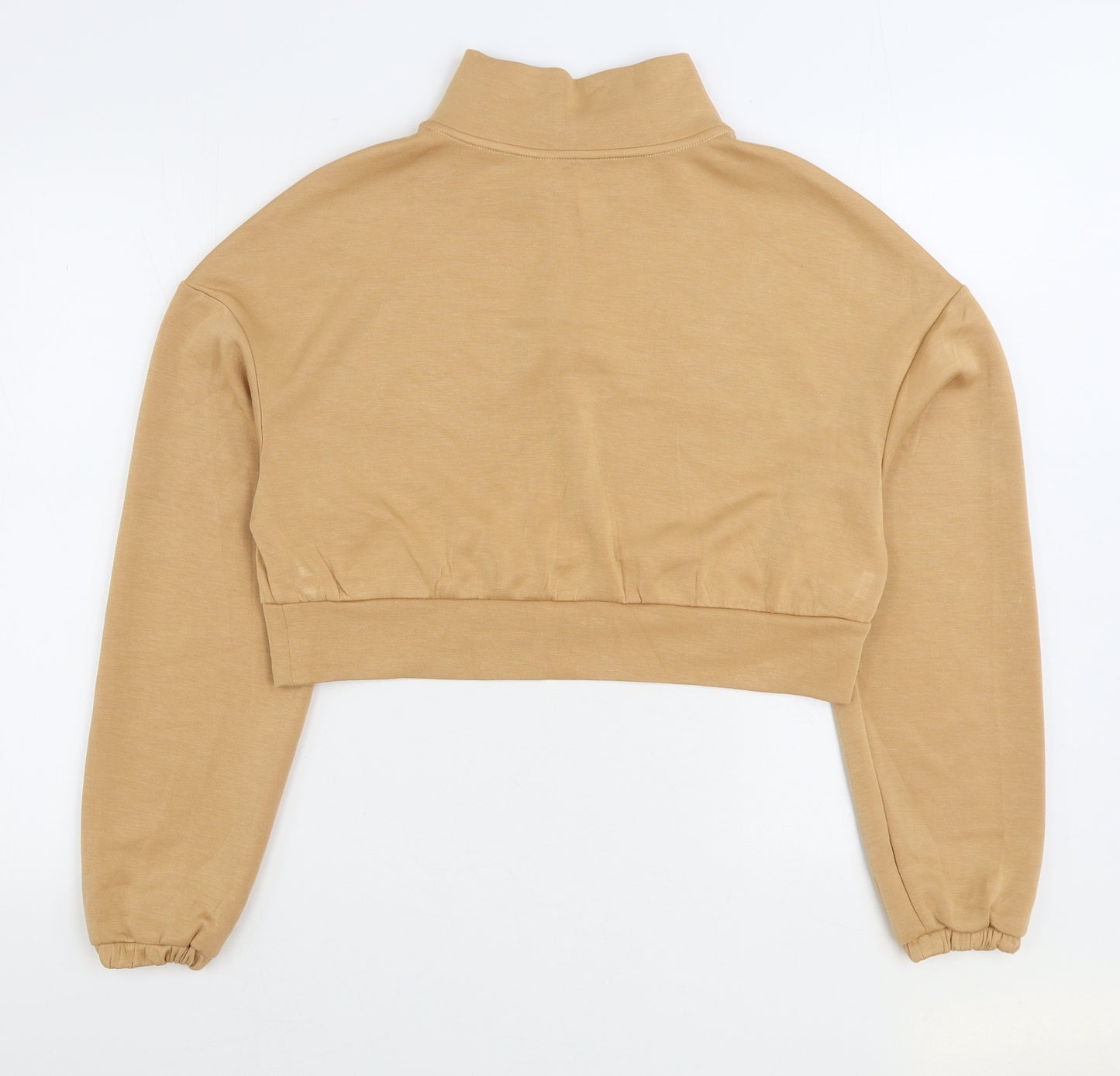 Gilly Hicks Womens Brown Polyester Pullover Sweatshirt Size M Pullover - Cropped
