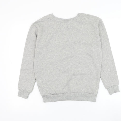 Atmosphere Womens Grey Polyester Pullover Sweatshirt Size 6 Pullover - Tres Cool