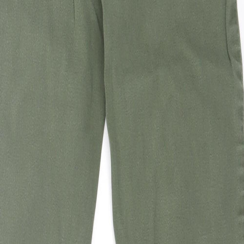 NEXT Womens Green Cotton Skinny Jeans Size 26 in L20 in Regular Button