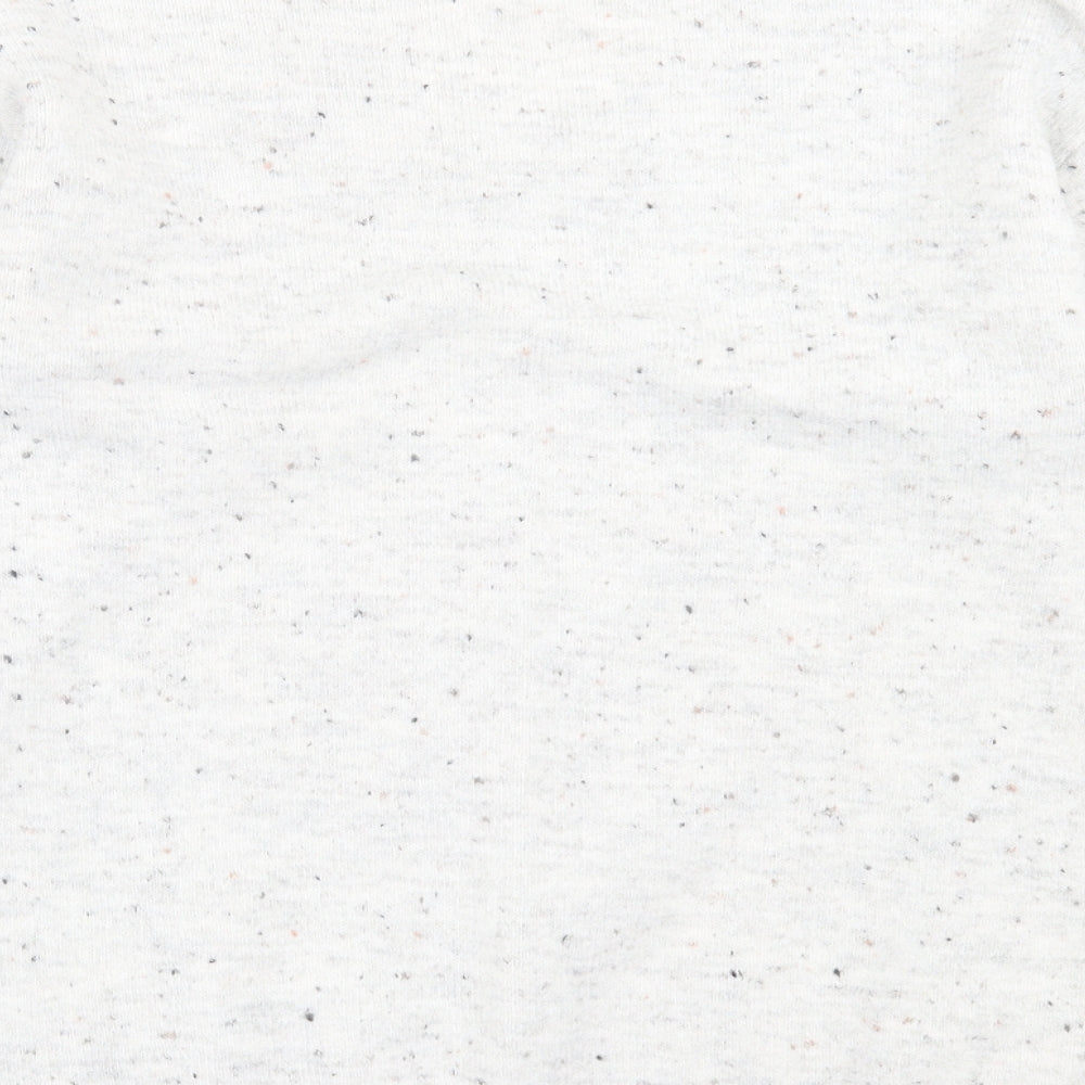 F&F Womens Grey V-Neck Acrylic Pullover Jumper Size 6