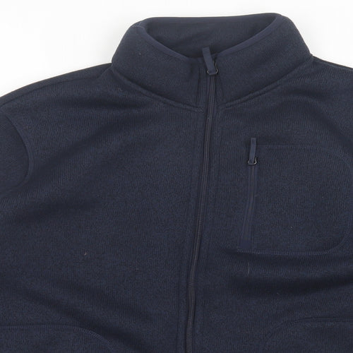 Marks and Spencer Mens Blue Jacket Size L Zip