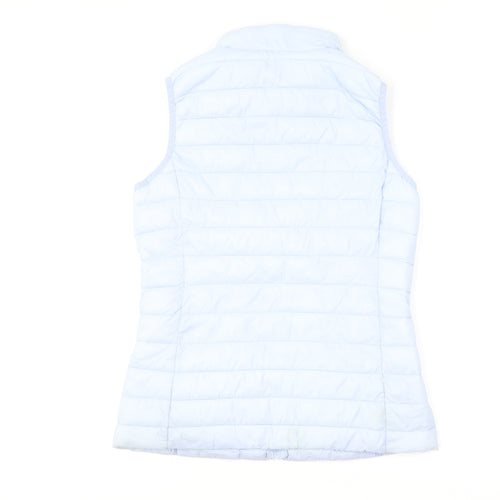 Dunnes Stores Womens Blue Gilet Jacket Size XS Zip
