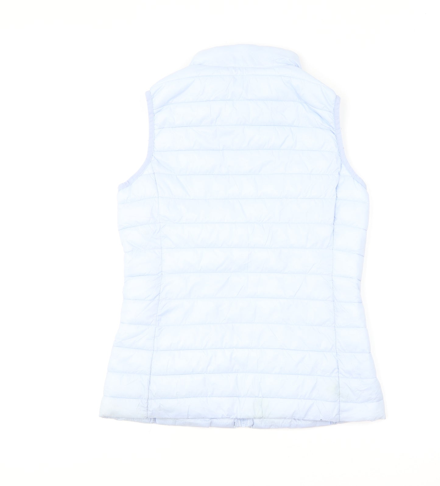 Dunnes Stores Womens Blue Gilet Jacket Size XS Zip