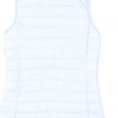 Dunnes Stores Womens Blue Gilet Jacket Size XS Zip