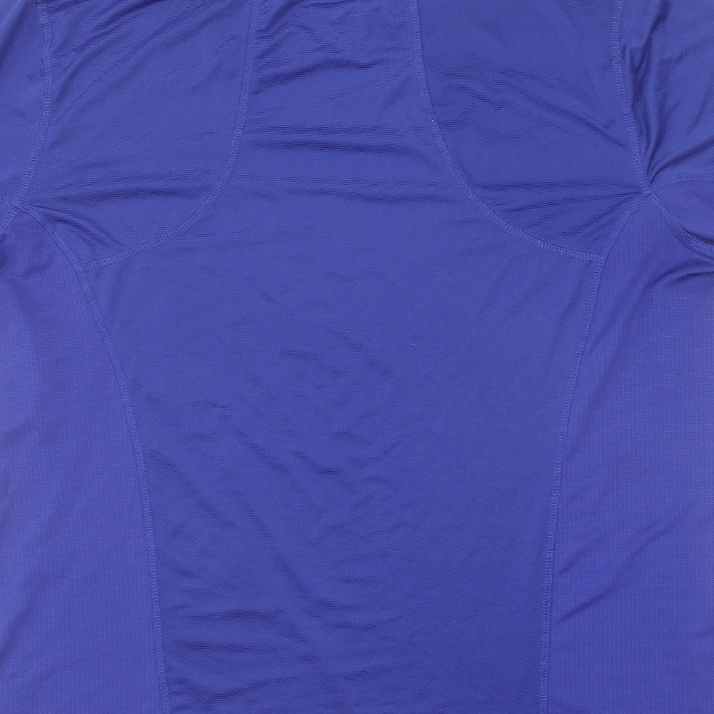 Primark Mens Blue Polyester Basic T-Shirt Size XL Round Neck Pullover