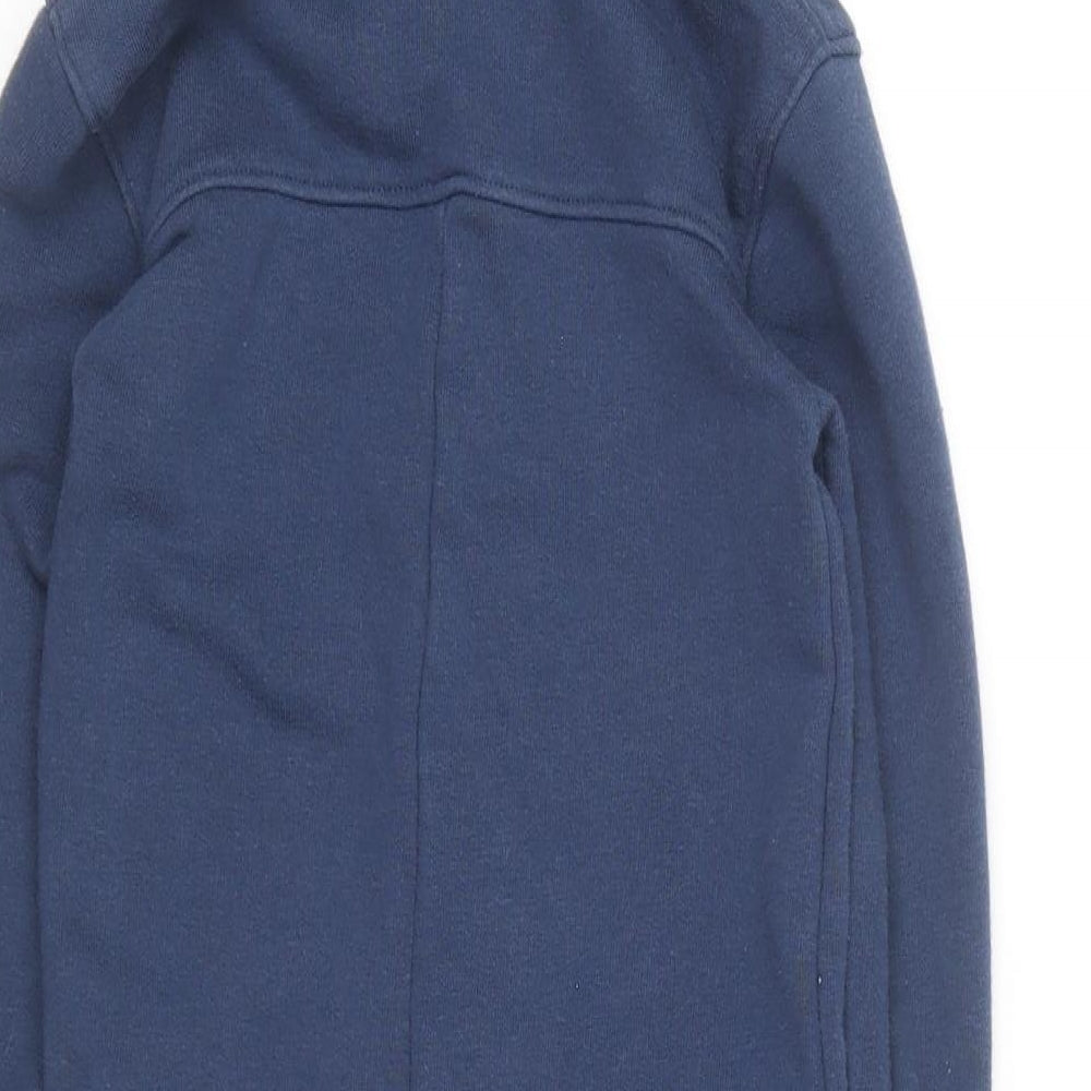 Leigh Tucker Boys Blue Solid Cotton One Piece Size 2-3 Years Button