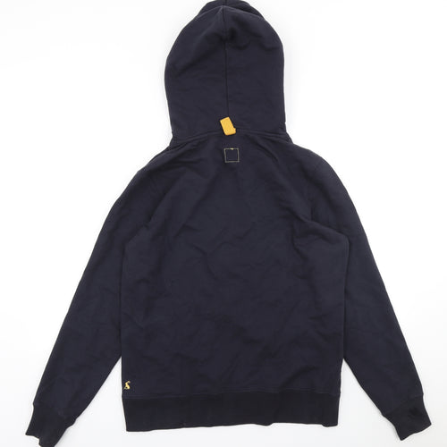 Joules Womens Blue Cotton Pullover Hoodie Size 16 Pullover - Gloucester Polo club