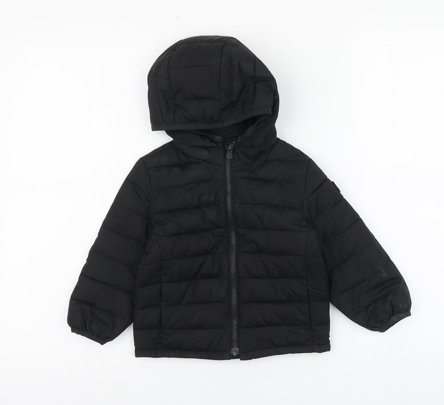 Gap Boys Black Jacket Size 2 Years Zip