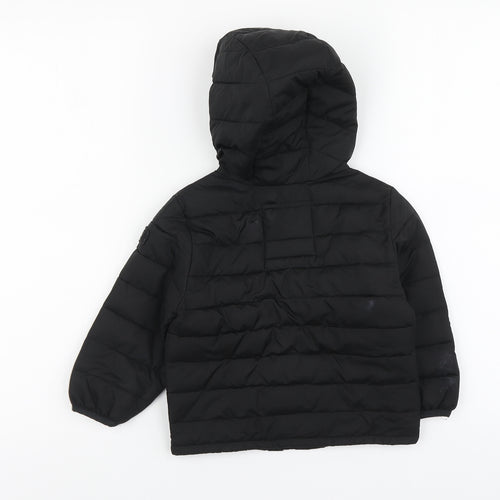 Gap Boys Black Jacket Size 2 Years Zip