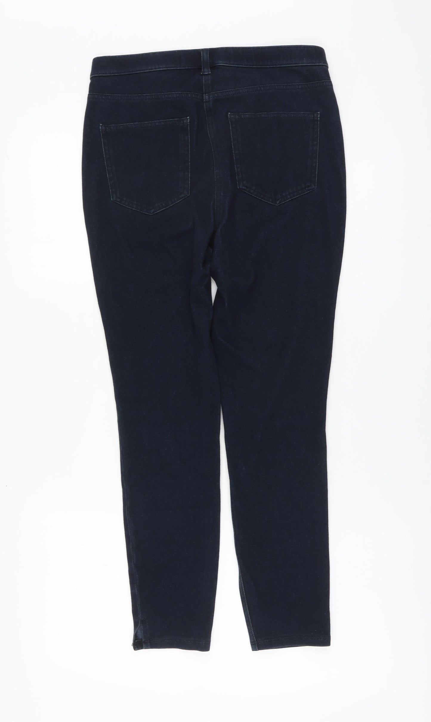NEXT Womens Blue Cotton Jegging Leggings Size 10 L25 in
