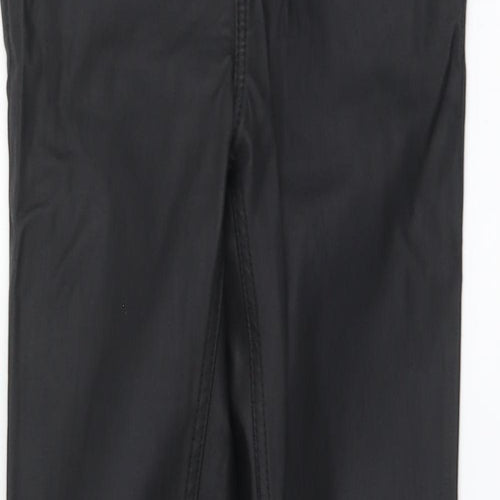 New Look Womens Black Viscose Harem Trousers Size 8 L26 in Regular Button