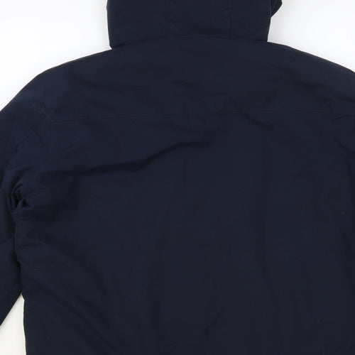 Primark Mens Blue Windbreaker Jacket Size M Zip