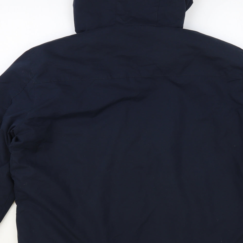 Primark Mens Blue Windbreaker Jacket Size M Zip