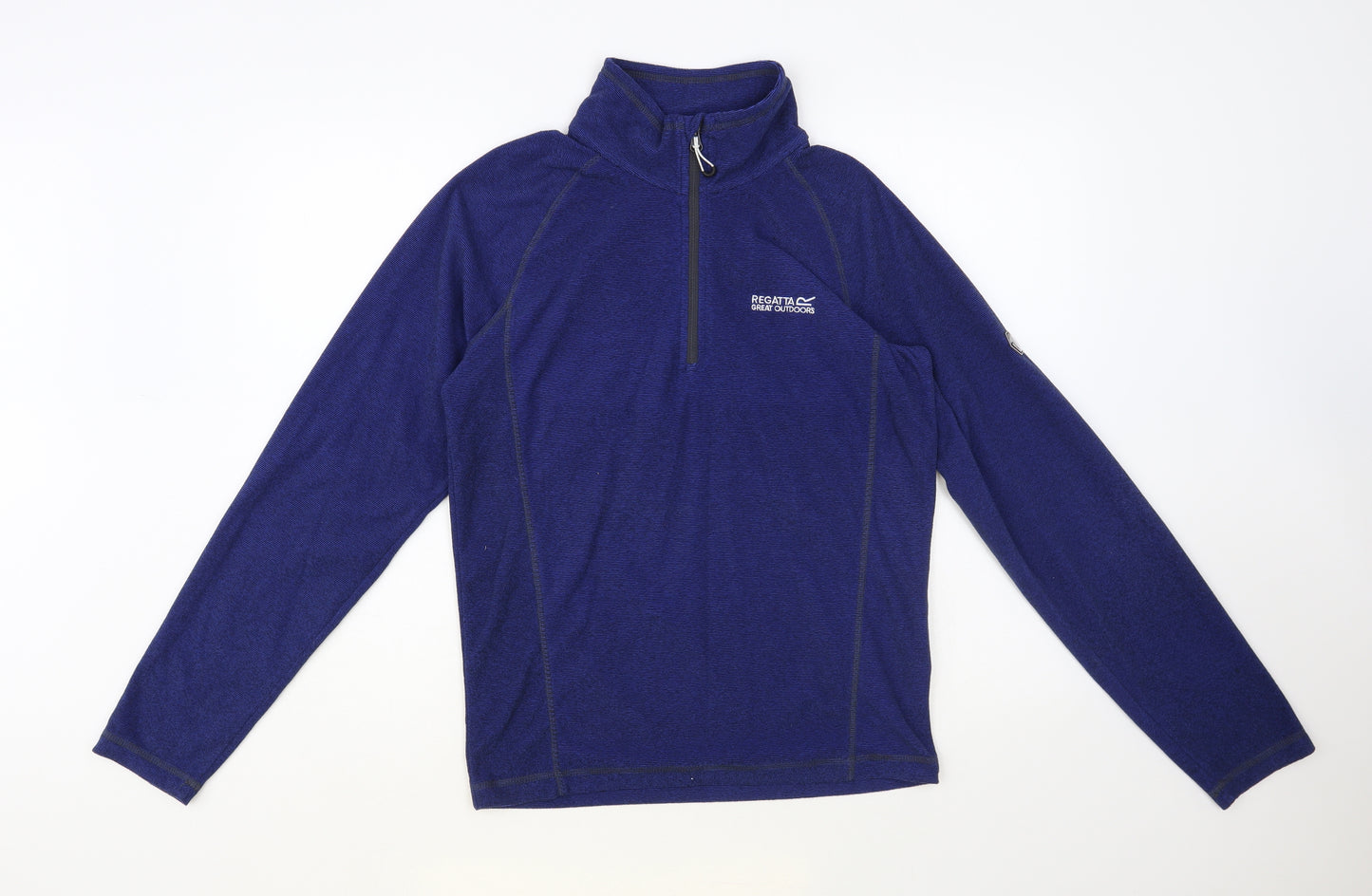 Regatta Mens Blue Polyester Pullover Sweatshirt Size S
