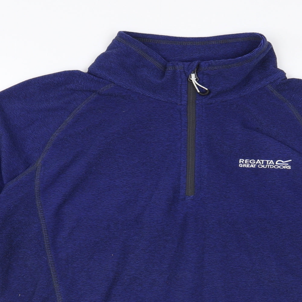 Regatta Mens Blue Polyester Pullover Sweatshirt Size S