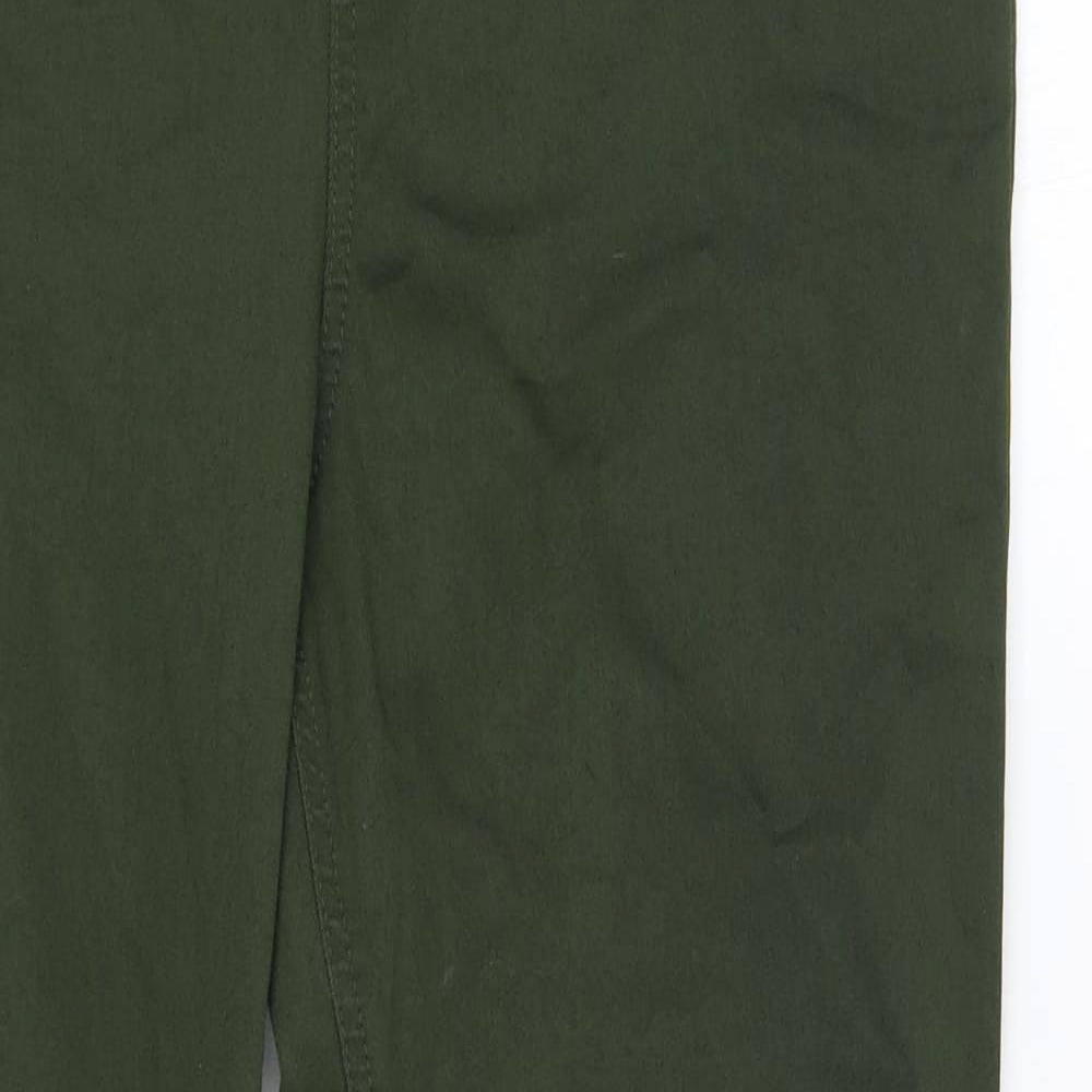 Dunnes Stores Womens Green Cotton Jegging Jeans Size 16 L30 in Regular