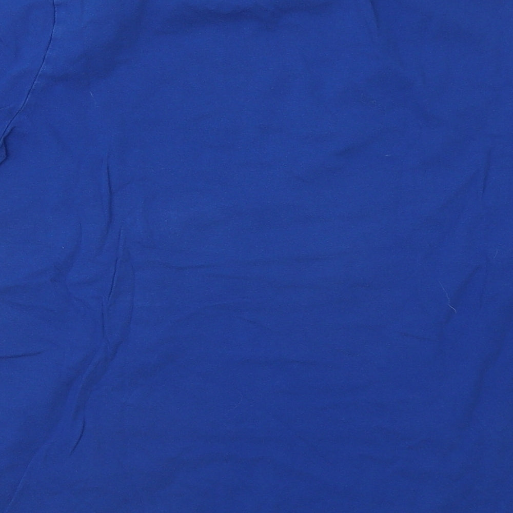 NEXT Boys Blue Cotton Basic T-Shirt Size 10 Years Round Neck - Spiderman