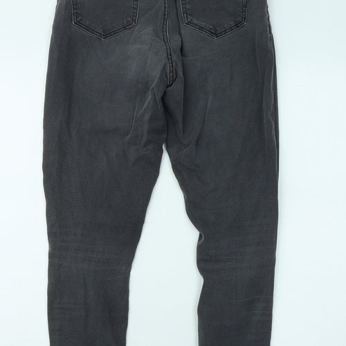 ASOS Mens Grey Cotton Skinny Jeans Size 30 in L32 in Regular Zip