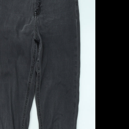 ASOS Mens Grey Cotton Skinny Jeans Size 30 in L32 in Regular Zip