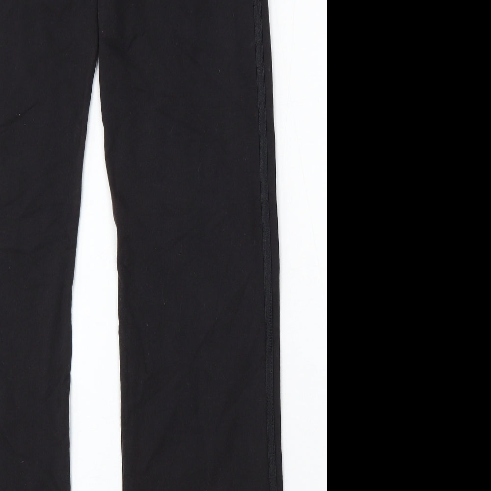 adidas Womens Brown Cotton Jogger Trousers Size 8 L32 in Regular Drawstring