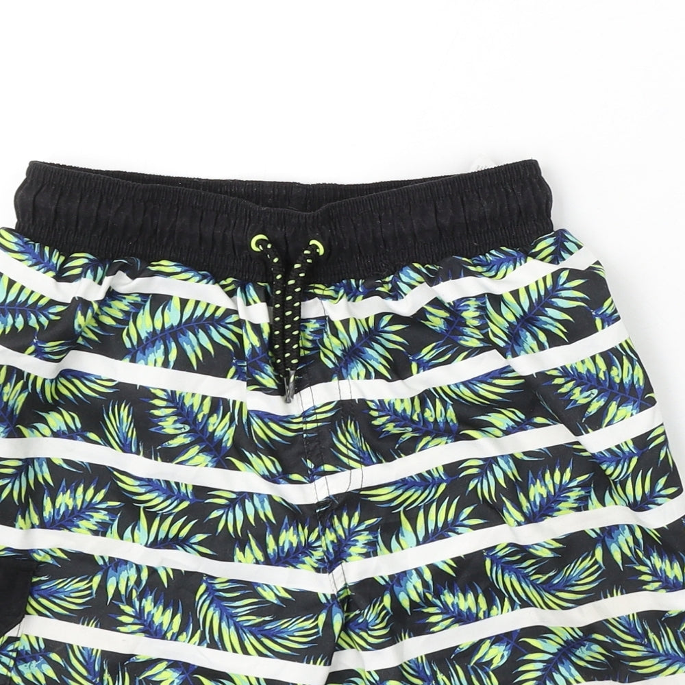 Primark Boys Multicoloured Geometric Polyester Sweat Shorts Size 12-13 Years Regular Drawstring