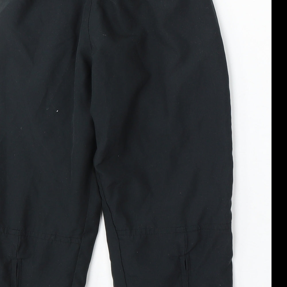 O'Neills Boys Black Polyester Jogger Trousers Size 3-4 Years Regular Drawstring