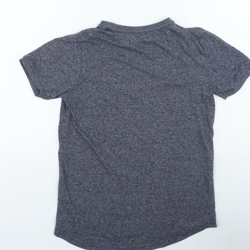 George Boys Blue Polyester Basic Casual Size 11-12 Years Round Neck Pullover - Epic & Awesome