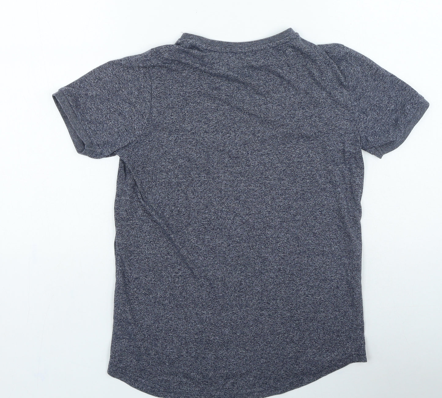 George Boys Blue Polyester Basic Casual Size 11-12 Years Round Neck Pullover - Epic & Awesome