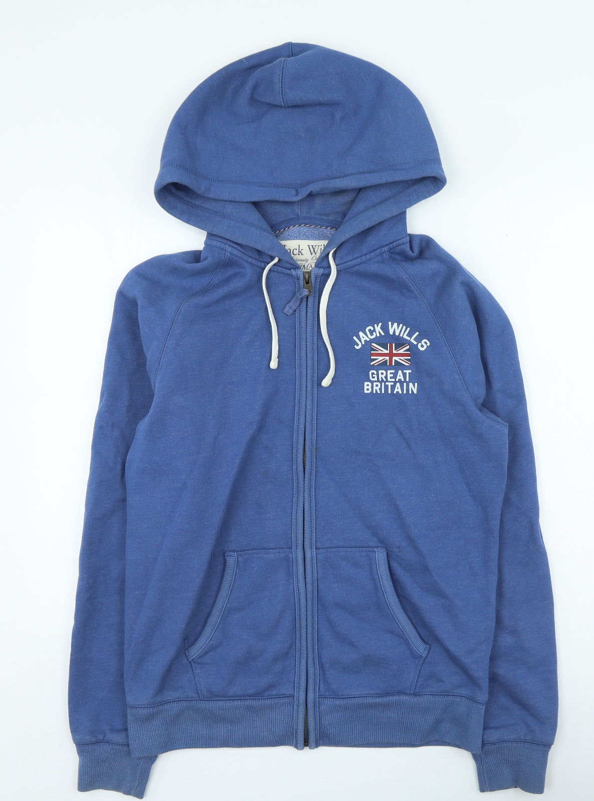 Jack Wills Mens Blue Jacket Size L Zip