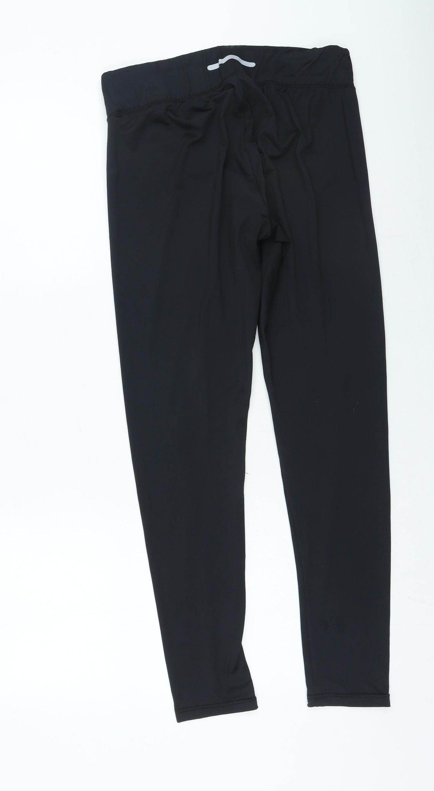 Tonetime Womens Black Polyester Jegging Leggings Size 14 L25 in