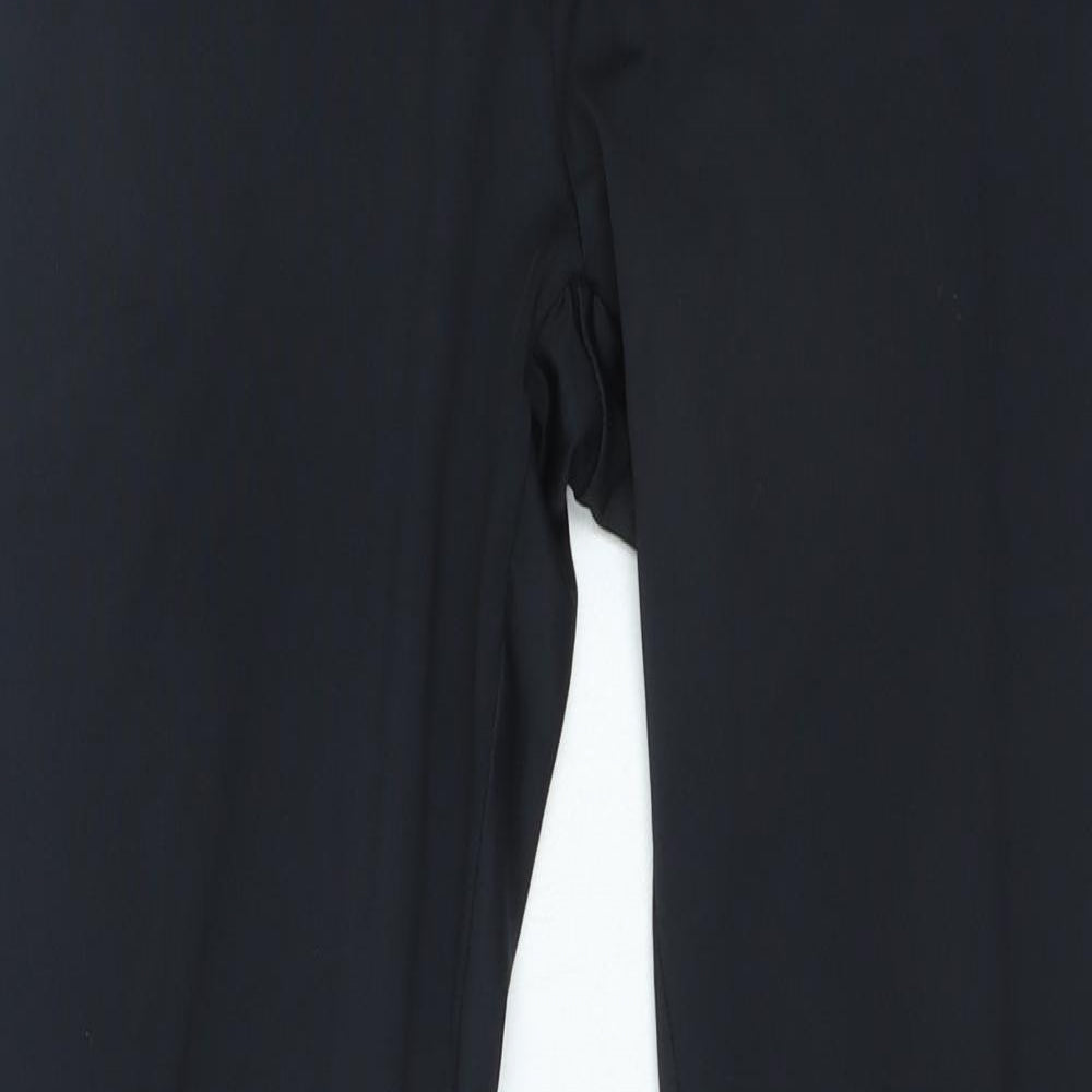 Tonetime Womens Black Polyester Jegging Leggings Size 14 L25 in