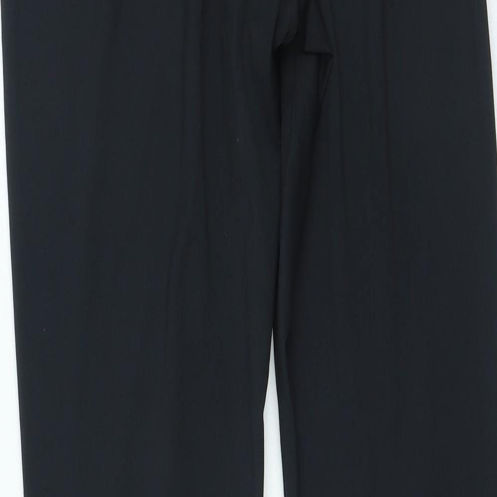 Tonetime Womens Black Polyester Jegging Leggings Size 14 L25 in