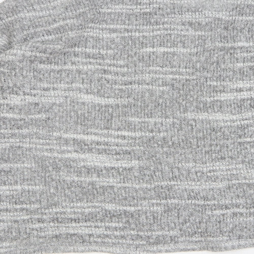 New Look Womens Grey Round Neck Polyester Pullover Jumper Size 12
