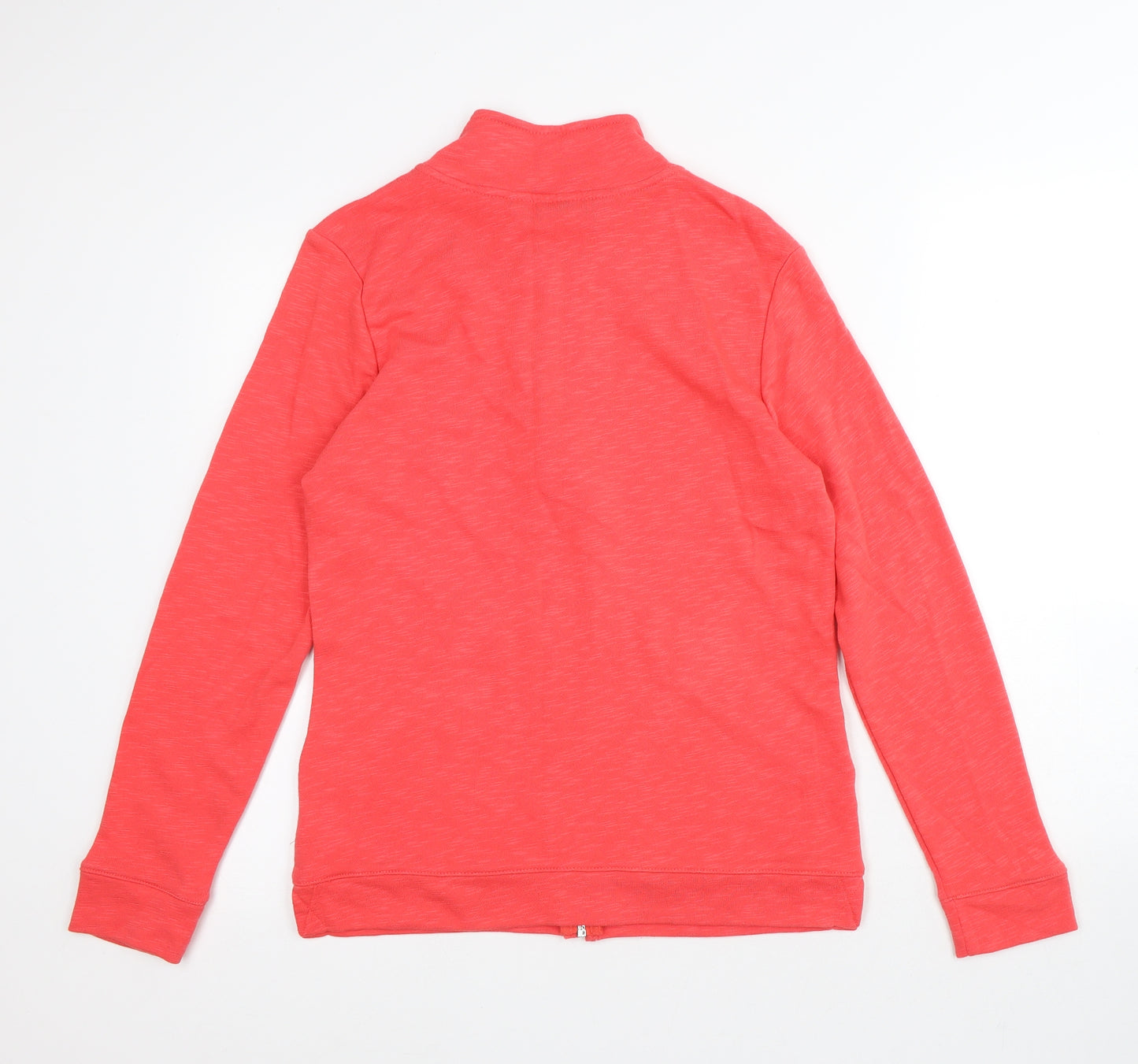 Croft & Barrow Womens Pink Cotton Full Zip Hoodie Size S Zip