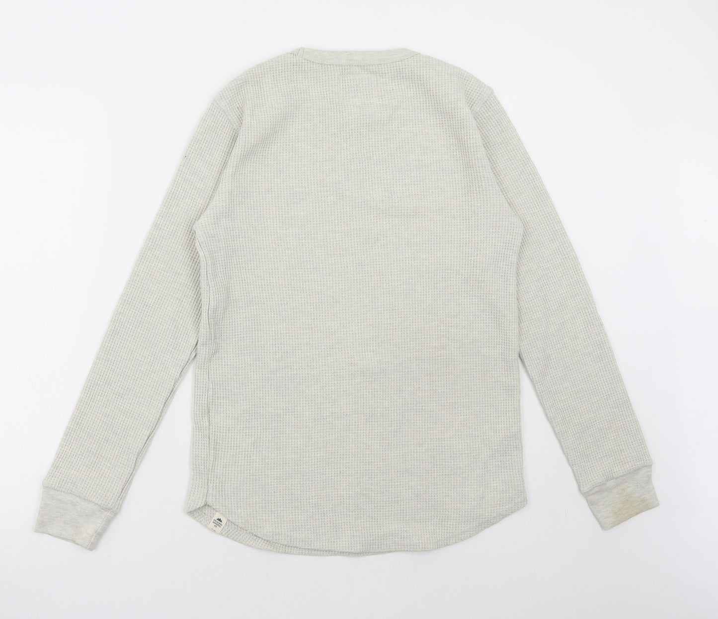 Primark Mens Beige Round Neck Cotton Pullover Jumper Size L
