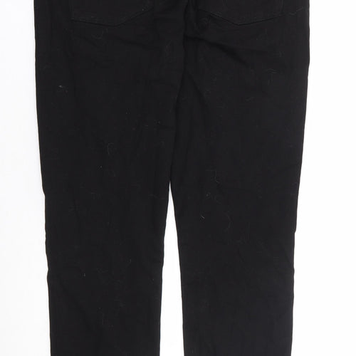 ASOS Mens Black Cotton Skinny Jeans Size 34 in L34 in Regular Zip