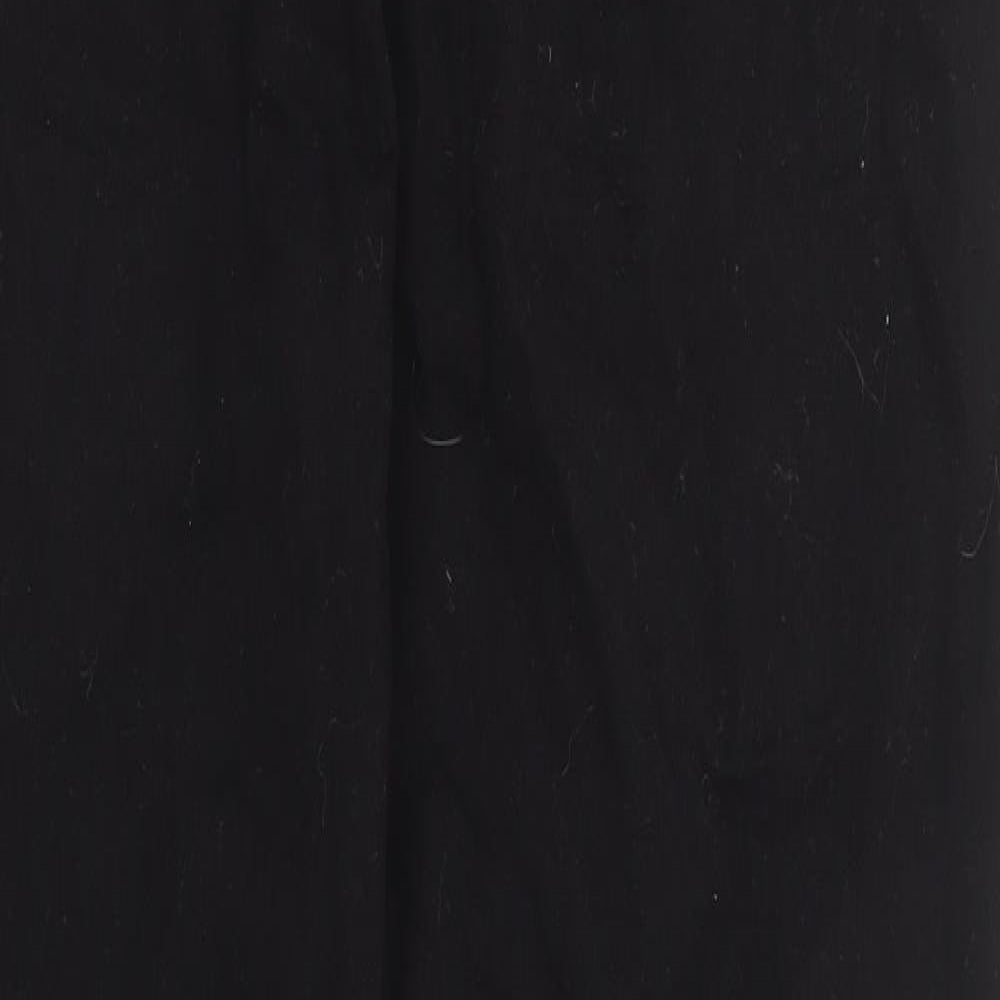 ASOS Mens Black Cotton Skinny Jeans Size 34 in L34 in Regular Zip
