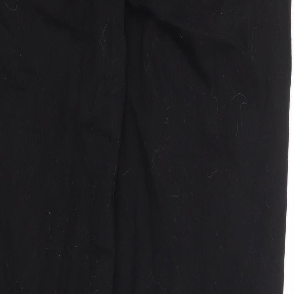 ASOS Mens Black Cotton Skinny Jeans Size 34 in L34 in Regular Zip
