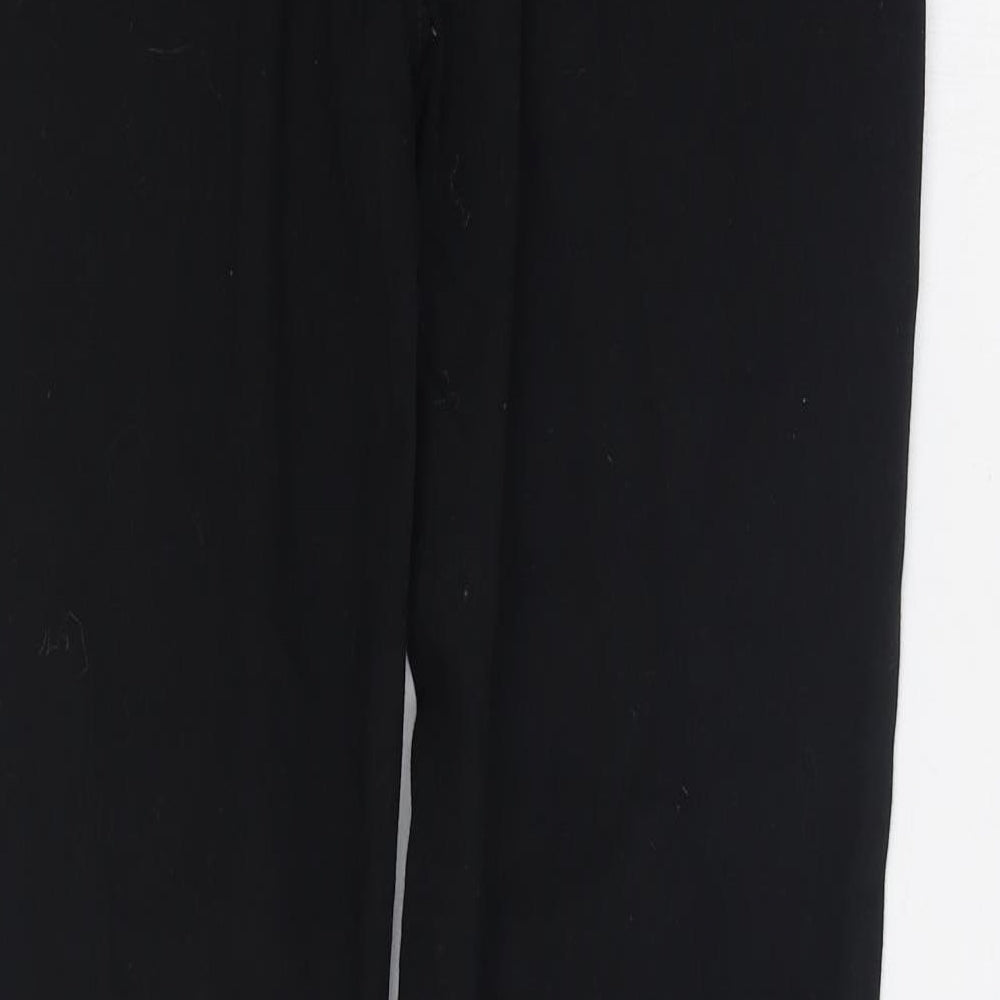 George Womens Black Cotton Skinny Jeans Size 14 L32 in Regular Zip