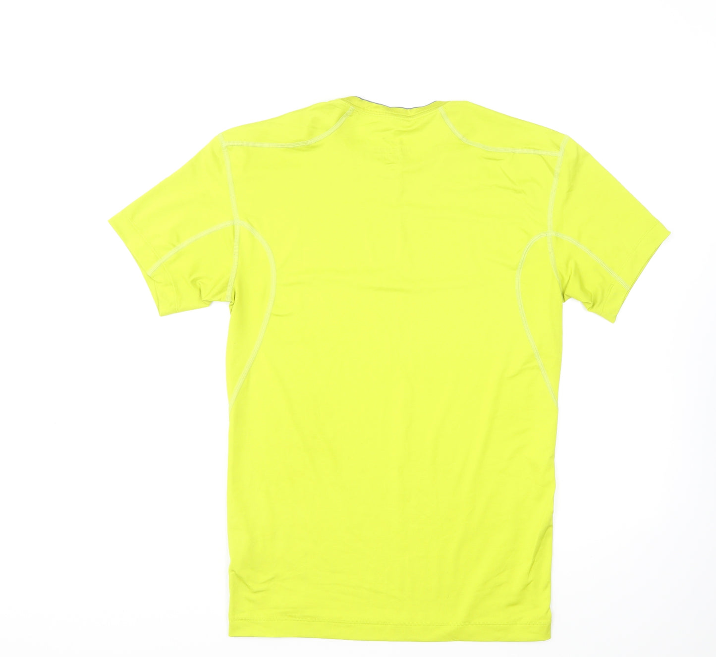 Nike Mens Green Polyester Basic T-Shirt Size XL Round Neck Pullover