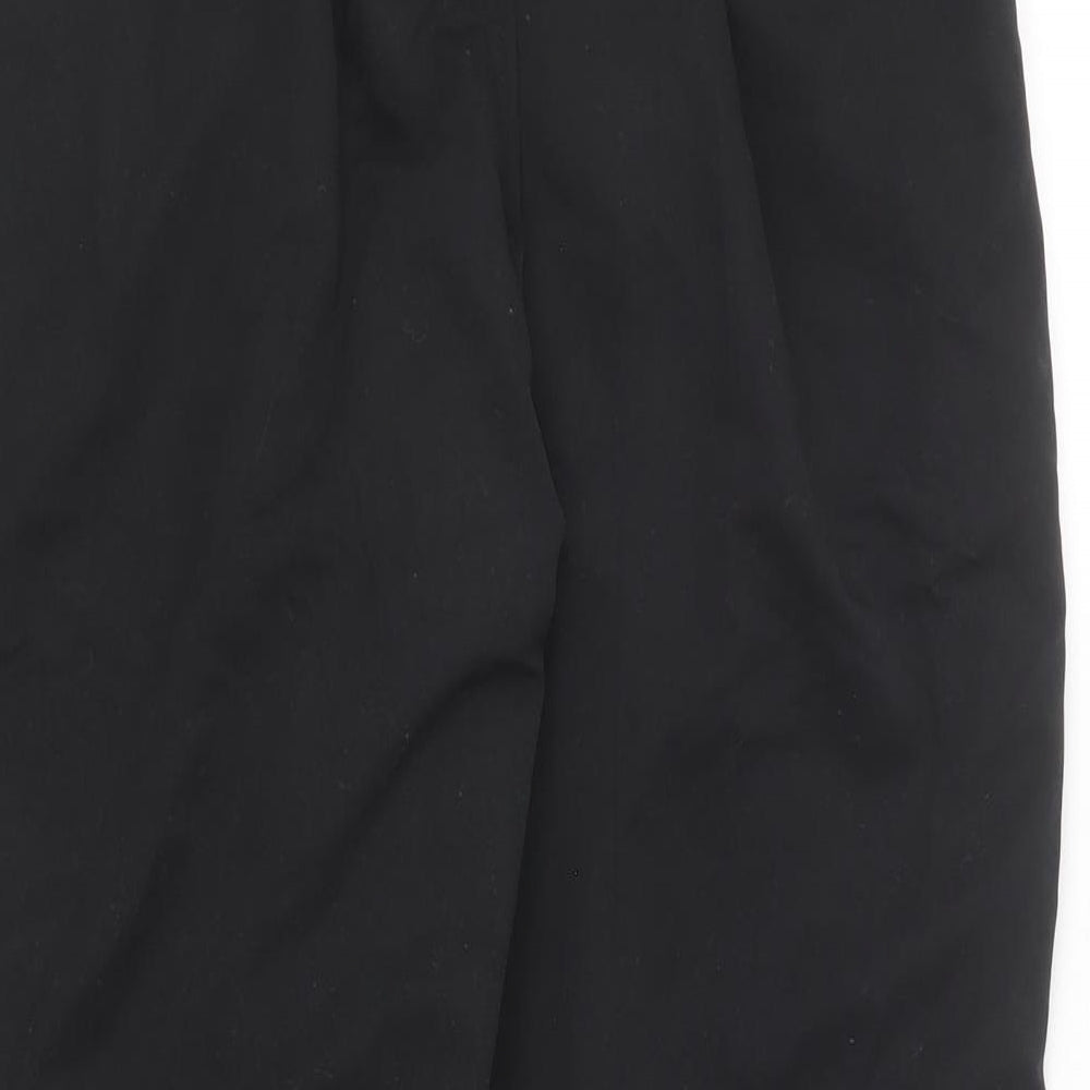 Slazenger Mens Black Polyester Jogger Trousers Size M L25 in Regular Drawstring