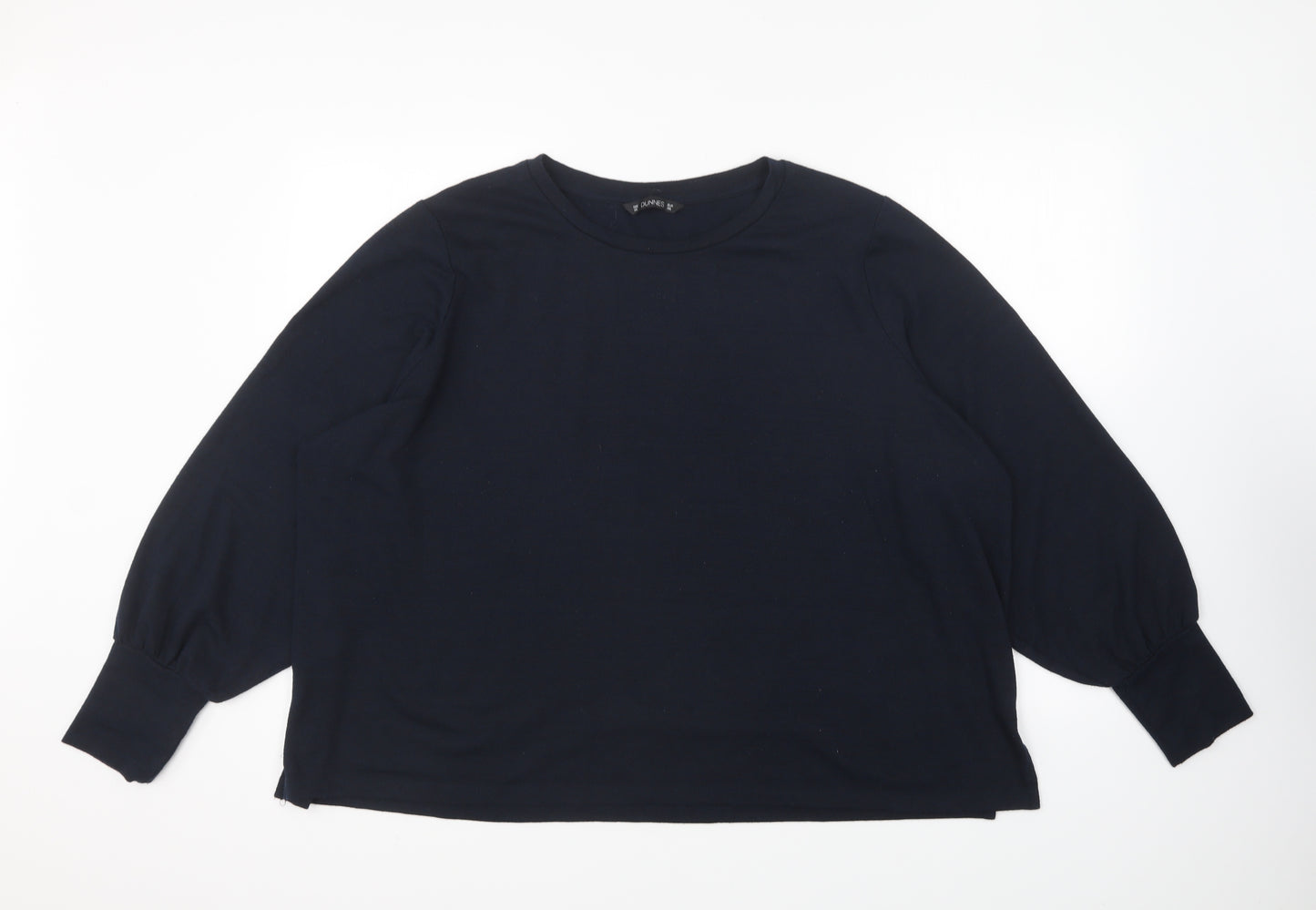 Dunnes Stores Womens Beige Roll Neck Polyester Pullover Jumper Size 2XL