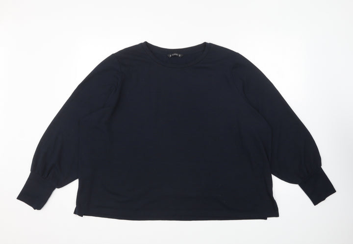 Dunnes Stores Womens Beige Roll Neck Polyester Pullover Jumper Size 2XL